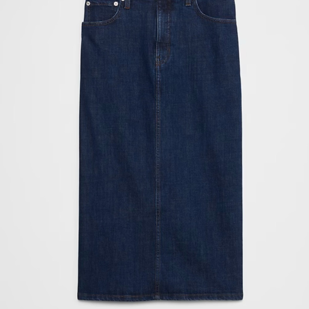 Banana Republic Dark Blue Pencil Skirt